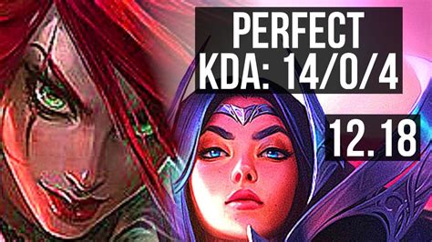 KATA Vs IRELIA MID 14 0 4 Legendary 1 8M Mastery 300 Games