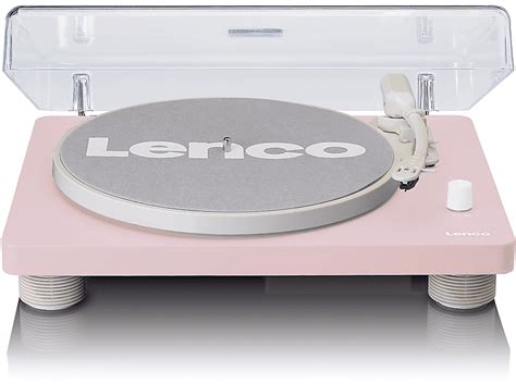 Lenco Ls Pk Eingebaute Lautsprecher Plattenspieler Pink Mediamarkt