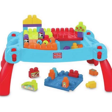 mega bloks table  bloks pieces hobbies toys toys games