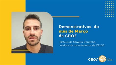 Veja A Rentabilidade Dos Planos Celos No M S De Mar O Celos