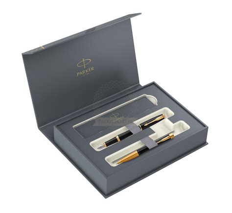 Parker Urban Muted Black Gt Fountain Pen Ballpoint Pen In A Gift Box