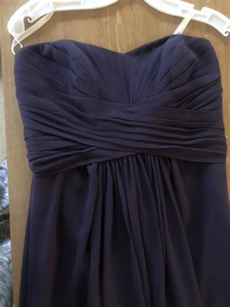 Satin Eggplant Bridesmaid Dresses