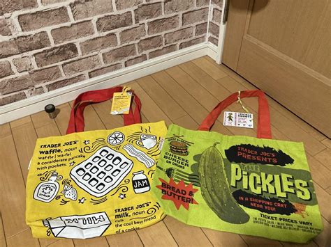 新品未使用タグ付き】トレーダージョーズ Trader Joes エコバッグ メルカリ