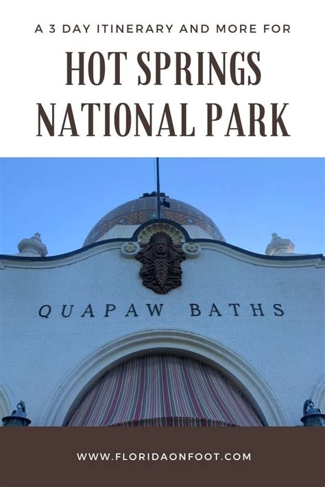 Discover The Hidden Gem Hot Springs National Park