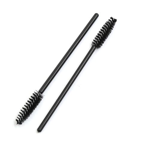 50 Pcs Black Disposable Eyelash Eye Lash Makeup Brush Mascara Wands Applicator Kits Walmart Canada