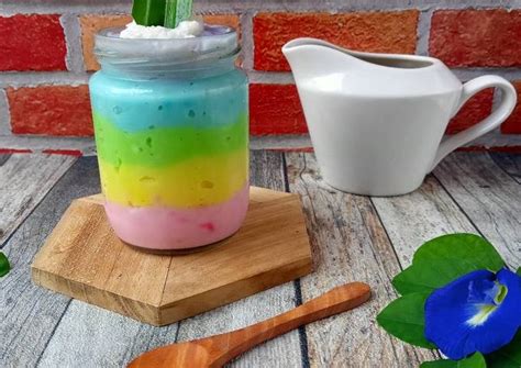 Resep Bubur Sumsum Pelangi Kuah Kurma Oleh Dapur Bunda Aileen Ratna