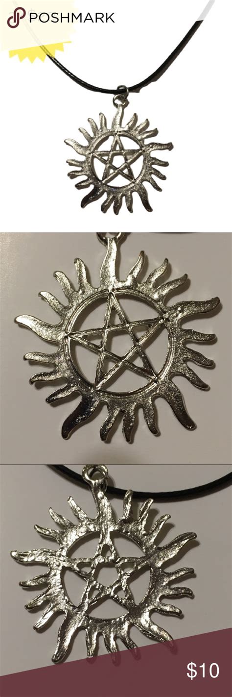 Supernatural Anti Possession Charm Necklace Charm Necklace