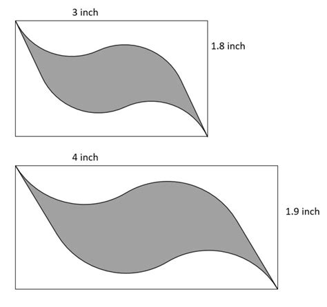 English Paper Piecing Waves Pattern Epp Templates Pdf Etsy