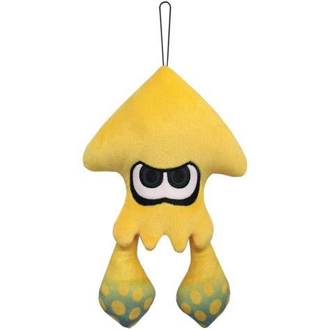 Plush Squid Sun Yellow Splatoon All Star Collection Meccha Japan