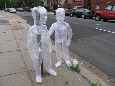 Masking Tape Sculpture