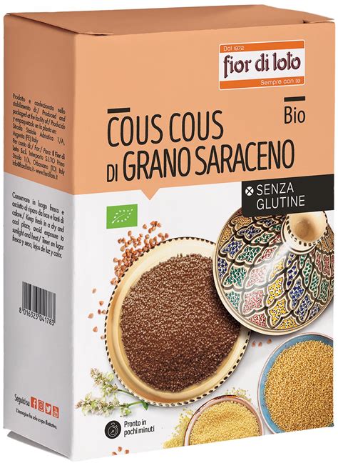 Cous Cous Di Grano Saraceno Senza Glutine FIOR DI LOTO Agricoltura