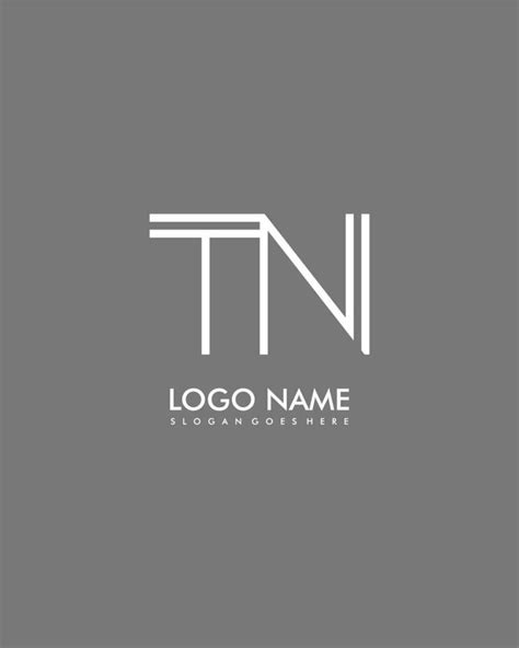 Tennesse Inicial Minimalista Moderno Resumen Logo 24665633 Vector En