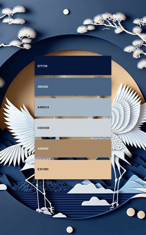 Color palette blue gold – Artofit