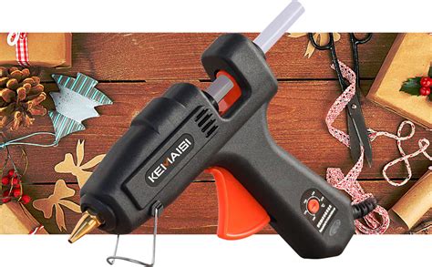 Kemaisi Full Size Hot Glue Gun Kit 100 Watt Temperature
