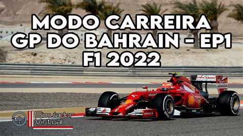 F1 2022 No MODO CARREIRA GP Do Bahrain Categoria F2 EP1 F1 F12022