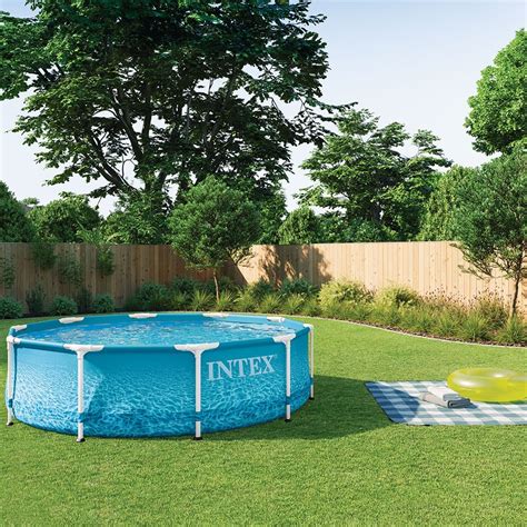 Kit Petite Piscine Oc An Ronde Tubulaire Intex X M