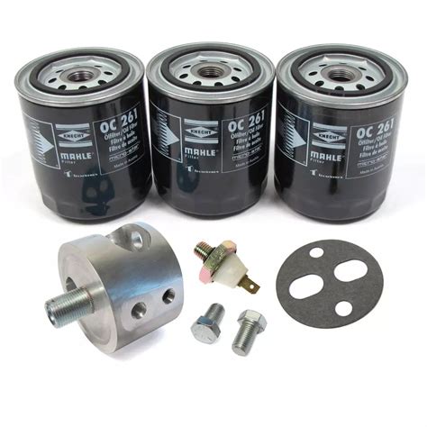 Spin On Oil Filter And Adapter Kit Land Rover Series II IIA And III