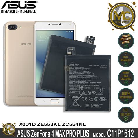 Asus C P Original Battery For Asus Zenfone Max Pro Plus Zc Kl