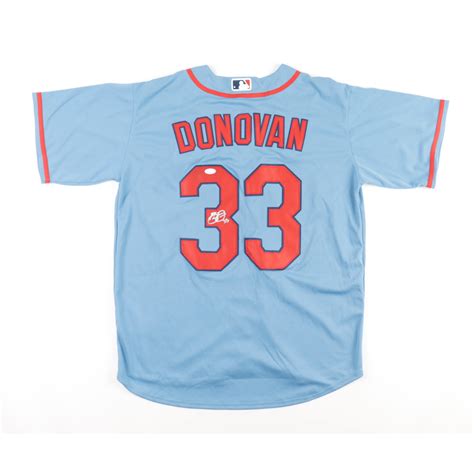 Brendan Donovan Signed Cardinals Jersey JSA Pristine Auction