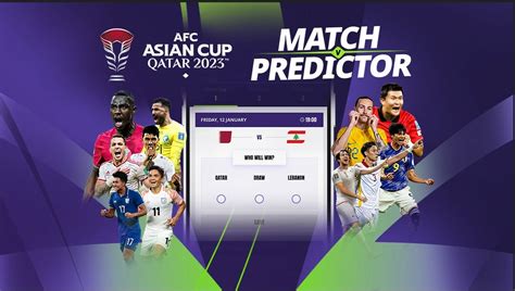 Join The AFC Asian Cup Qatar 2023 Match Predictor Now And Stand To Win