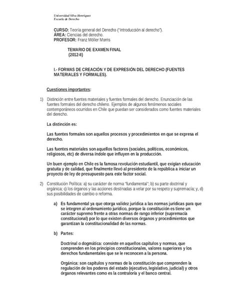 Doc Introducci N Al Derecho Ii Ordenamiento Jur Dico Integraci N E