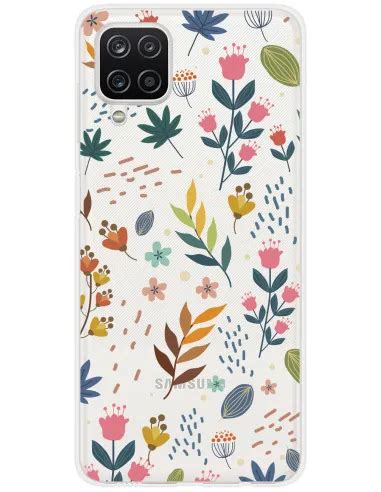 Coque en Silicone imprimées Fleurs colorées pour Samsung Samsung Galaxy