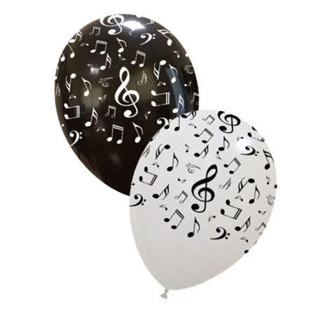 Partycolare Palloncini In Lattice 12 30 Cm Bianchi E Neri Con Stampa