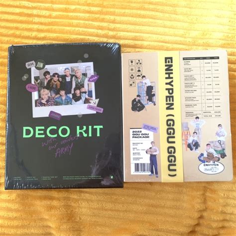 Jual READY STOCK SEALED BTS DECO KIT GGUGGU PACKAGE ENHYPEN Ggu Ggu