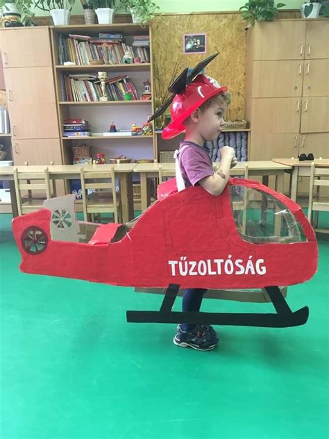 Firefighter Helicopter Costume
