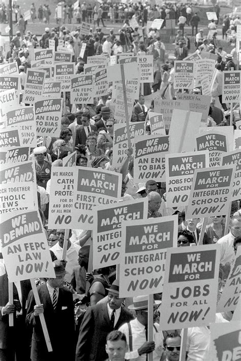 March On Washington, 1963 Photograph by Granger - Pixels