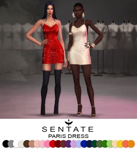 June 2022 Collection Sentate Sims 4 Dresses Maxi Outfits Sims 4