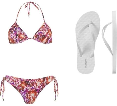 Pool Time By Lydiashig Liked On Polyvore Pool Time String Bikinis