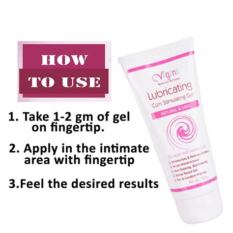 Buy Vigini 100 Natural Actives Vaginal Lubricant Lubricating Cum