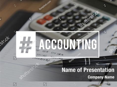 Accounting arrangement PowerPoint Template - Accounting arrangement PowerPoint Background