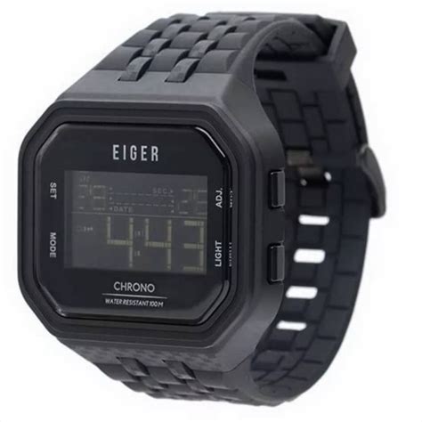 Jual Eiger Original Linville Watch Jam Tangan Digital Extra Strap