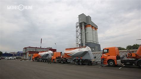 Минниханов и Гальчев открыли в Казани крупный цементный терминал - YouTube