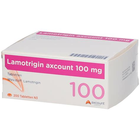 Lamotrigin Axcount Mg St Mit Dem E Rezept Kaufen Shop Apotheke