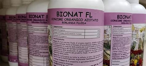 BIONAT FL BORLANDA FLUIDA Consentito In Agricoltura Biologica Spinta