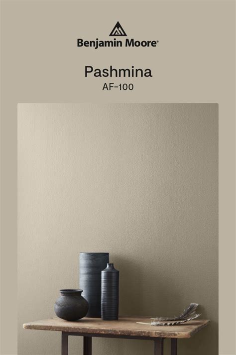 Benjamin Moore Pashmina AF 100 Warm Neutral Paint Colors Paint Color