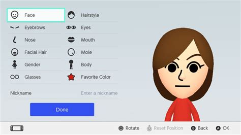 How To Create A Mii On Nintendo Switch News Nintendo