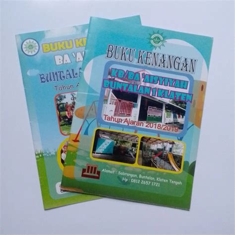 Jual Cetak Buku Tahunan Kenangan Sekolah Tk Dan Sd Isi Hvs Hal