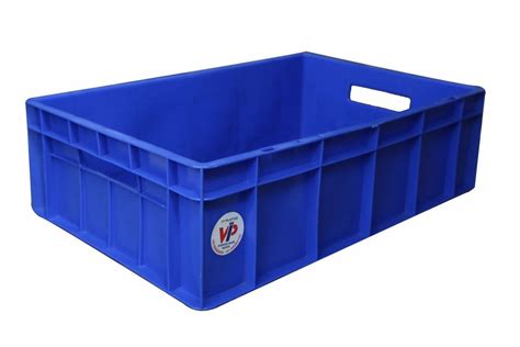 Industrial Plastic Crate Size 600 X 400 X 180 Mm Capacity 20 Kg At