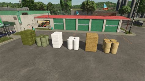 Liftable Pallets And Bales V Fs Mod Farming Simulator Mod