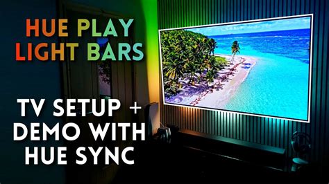 Hue Play Light Bars With Hue Sync Setup And Demo Youtube