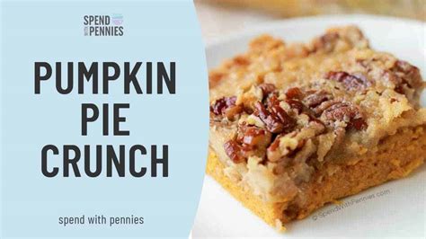 Pumpkin Crunch Cake Yummy Cake Mix Topping Spend With Pennies