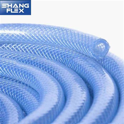 Clear Plastic Braided Tube PVC Fiber Reinforced Hose 25mm China PVC