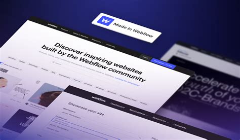 Introducing Made In Webflow Webflow Features