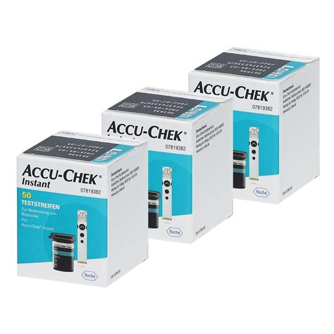 ACCU CHEK Instant Teststreifen 3x50 St Shop Apotheke