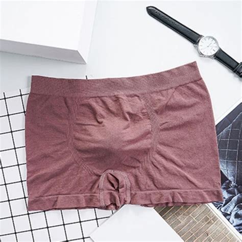 Boxer Shorty Sous V Tements Respirants Lastiques Pour Hommes Cale Ons