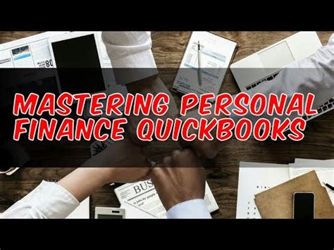 Mastering Personal Finance Quickbooks YouTube